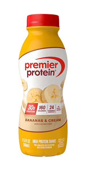 Bananas & Cream Protein Shake