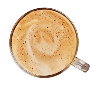 Cup of cafe latte
